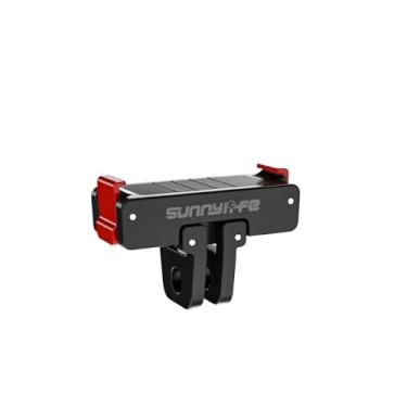 Imagem de BTG Suporte adaptador magnético para DJI OSMO Action 5 Pro/4/3/2/1 acessórios adaptador de liberação rápida
