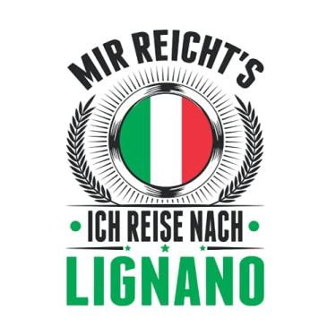 Imagem de Lignano Notizbuch: Lignano Italien Urlaub Reise Geschenk / 6x9 Zoll / 120 karierte Seiten Seiten