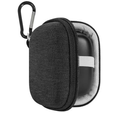 Imagem de Geekria Capa protetora compatível com JBL Vibe Beam 2/Buds 2, Tune Buds/130NC/230NC/Flex Live Pro2 TWS, capa rígida de substituição, bolsa de transporte de viagem com clipe mosquetão