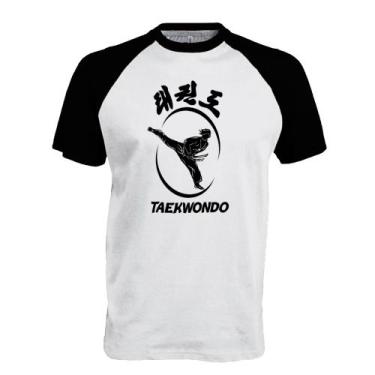 Imagem de Camiseta Raglan Taekwondo Kick in Face - Alearts, M