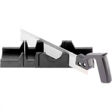 Imagem de Caixa Meia Esquadrias Plast C/Serra - MUNDO DAS FERRAMENTAS