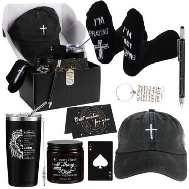 Imagem de Conjunto de Presentes Kolewo4ever Christian - 9 Peças para Homens - Pr
