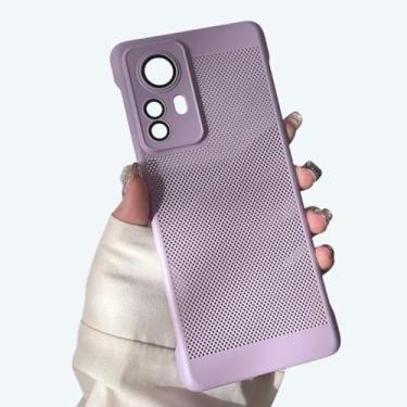 Imagem de Capa de malha respirável ultrafina com dissipação de calor para Xiaomi Mi 12 13 11 Lite para Redmi Note12 11 10 9 Pro K60 Capa dura lisa fosca, C6, para Mi 11 Lite