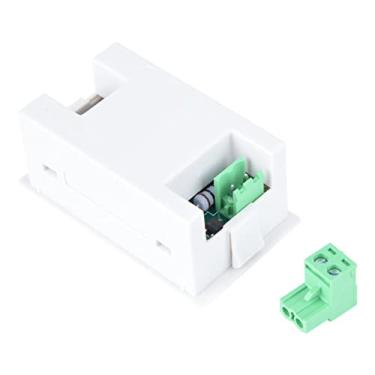 Imagem de Medidor de Frequência de Tensão CA Com Display Duplo LED, Fivela Embutida, para Escopo de Teste AC 80-500V (Branco)