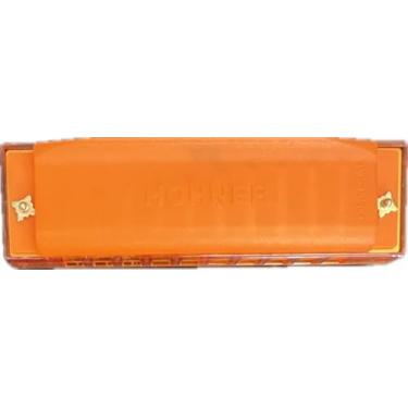 Imagem de HOHNER Gaita translúcida Clearly Colorful - Laranja