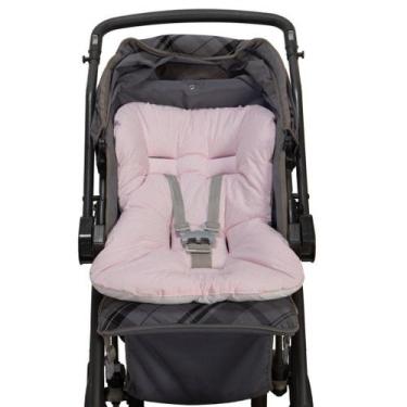 Imagem de Capa para Carrinho de Bebe - Laura Baby, Poá Rosa