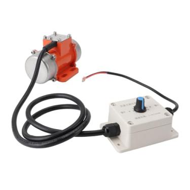 Imagem de Motor Vibratório Sem Pincel DC 24V, Liga de Alumínio 30w Motor de Vibração Elétrica Pequeno Motor Elétrico Com Vibradores de Concreto Sem Escova do Controlador de Velocidade (15W)