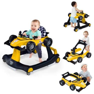 Imagem de Andador Infantil BABY JOY 4 em 1 - Dobrável e com Altura Ajustável (Am