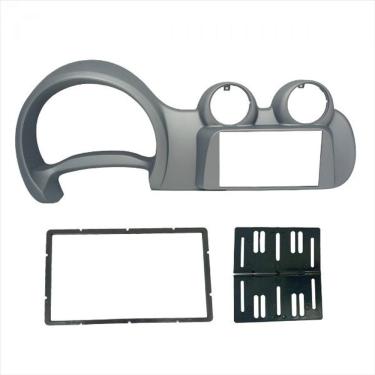 Imagem de Moldura 2 Din Uno Vivace 10/16, Fiorino G3 14/21 - Cinza