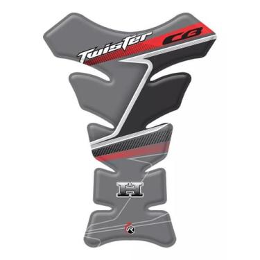 Imagem de Kit Adesivos Tankpad  Bocal Resinado Honda Cb Twister - Resitank