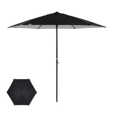 Imagem de Guarda Sol Premium 2,40m Alumínio Reforçado Milagres Preto - 12707 Belfix