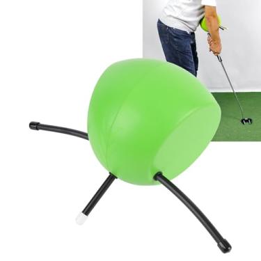 Imagem de Auxílio para treinamento de swing de golfe, Auxílio para treinamento de golfe com bola inteligente Ferramentas para prática de golfe em ambientes fechados para corrigir a postura