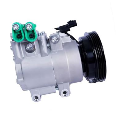 Imagem de AC Compressor Ar Condicionado Modelo Halla para Hyundai Tucson 2.0 2010 2011 2012 2013 2014 2015 Polia 4pk