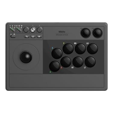 Imagem de 8Bitdo Wireless Arcade Stick for Xbox Series X|S, Xbox One and Windows 10, Arcade Fight Stick with 3.5mm Audio Jack - Officially Licensed (Black)