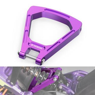 Imagem de NICECNC Suporte triangular reforçado com absorção de choque de ligação traseira compatível com Surron Light bee X/S/L1E compatível com Segway X160/X260 See Fitment