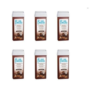 Imagem de Kit Depil Bella Cera Roll-on Negra  com 6 unidades