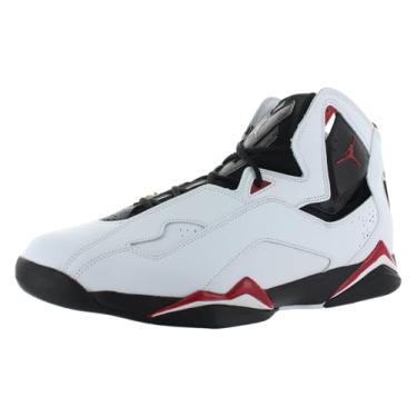 Imagem de NIKE Jordan True Flight Tênis masculino (342964-160, branco/preto/vermelho) tamanho 42