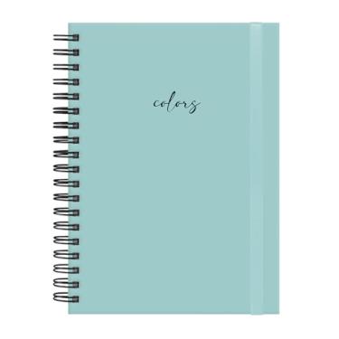 Imagem de Caderno Colegial Plus Solid Colors Turquesa 10 Matérias