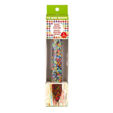 Imagem de Kid Made Modern Giz de cera Giant Crazy Crayon original All-in-One (64 cores)