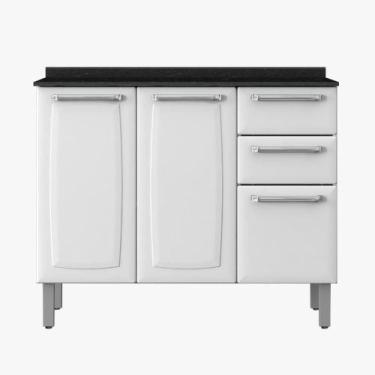 Imagem de Gabinete Cozinha Itatiaia Luce IG3G2 105 Branco, BRANCO