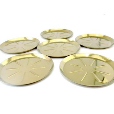 Imagem de Conjunto Com 6 Porta Copos Dourado - By Fineza