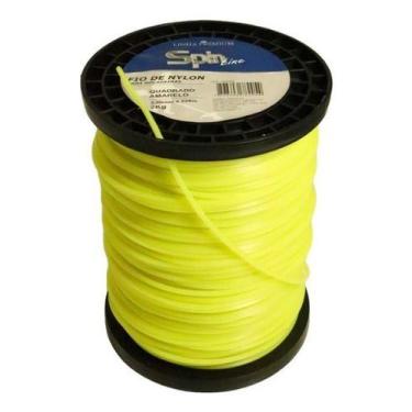Imagem de Fio Nylon Roçadeira Quadrado 2kg 3mm P Stihl Husqvarna Nakan - Spin/Vu