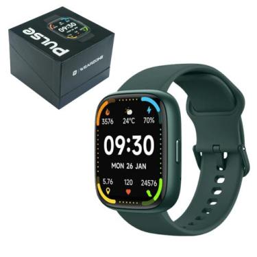 Imagem de Smartwatch Wearzone Preto com Alexa, Bateria 7 Dias e Resistência à Ág
