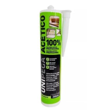 Imagem de Silicone Acético Unipega 280ml, Incolor
