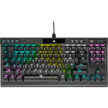 Imagem de Teclado Corsair Gaming K70 RGB TKL Preto (com fio) - Inglês, preto