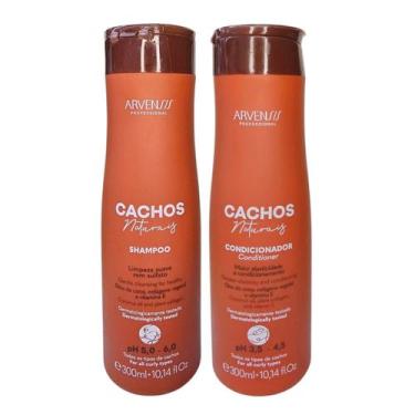 Imagem de Kit Arvensis Professional Cachos Naturais - Shampoo 300ml + Condiciona