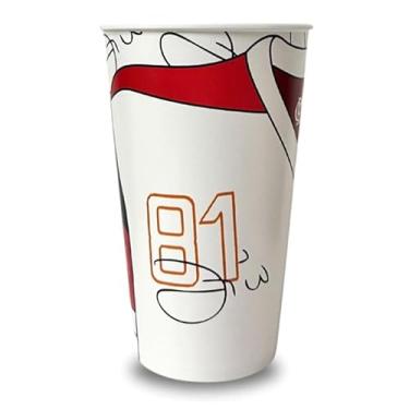 Imagem de Copo Flamengo Zico 1981 Oficial - Plástico 550ml