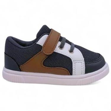 Imagem de Tenis Menino Infantil Casual Bebe Cegonha Cor:;Tamanho:25;Gênero:Homem-Masculino