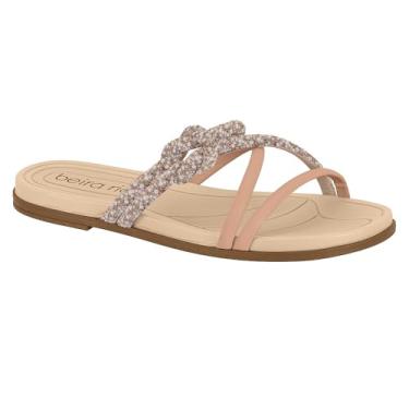 Imagem de Sandália Rasteira Beira Rio Pérola Feminina