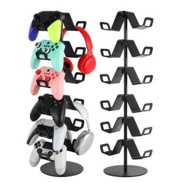 Imagem de Controlador de jogos e suporte para fone de ouvido de 6 camadas zmgnnd