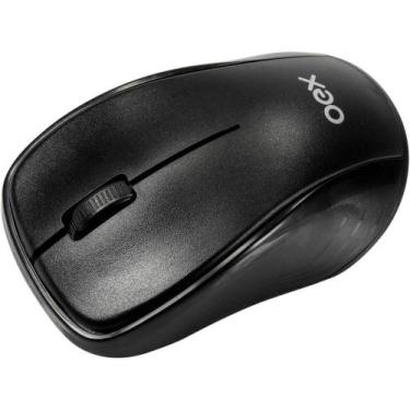 Imagem de Mouse Optico sem Fio Wireless 2.4GHZ Preto - Newex