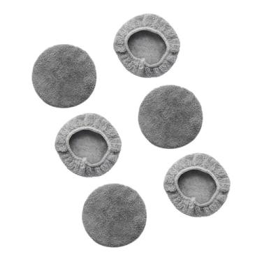 Imagem de ＫＬＫＣＭＳ Pontos de substituição de 6pcs para limpeza de janelas robôs universal pó de pó de para ladrilhos de vidro, Textura de Lã