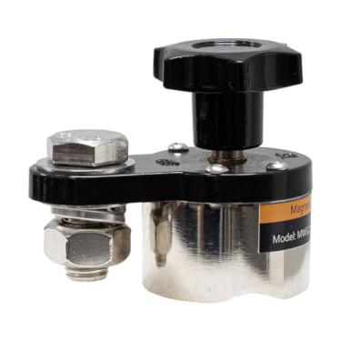 Imagem de Braçadeira de base de solda magnética Arc-Zone de 300 Amp com interruptor liga/desliga para kit de ferramentas de solda e acessórios