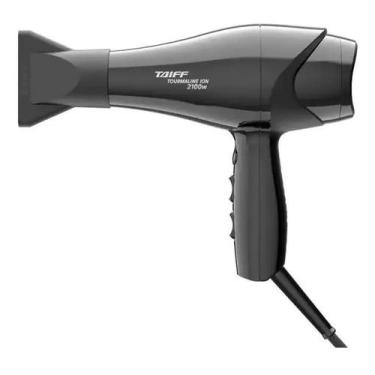 Imagem de Secador De Cabelo Taiffelegance Tourmaline Íon Preto 220v, Preto, 220V