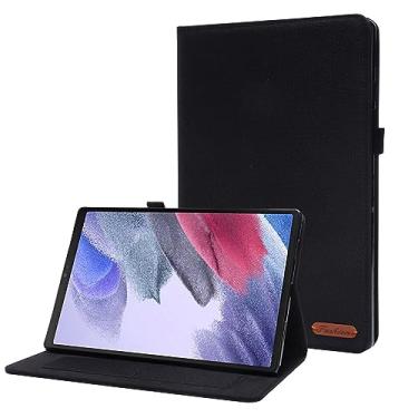 Imagem de Slim Case Compatible with Samsung Galaxy Tab A9 Plus 11 Inch,Shockproof Smart Folio Stand Case with Auto Wake/Sleep,Soft TPU Back Cover for A9 Plus Tablet SM-X210/X216/X218(Black)