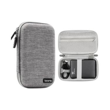 Imagem de Bolsa Organizadora De Cabos EVA Para Macbook Air pro Carregador USB Fo