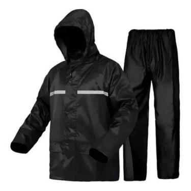 Imagem de Capa De Chuva Moto Impermeável Motoqueiro Motoboy Com Capuz - FWB, GG,