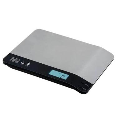 Imagem de Balança de Cozinha com Acabamento em Inox 5 Kilos - BC500-BR - BLACK &