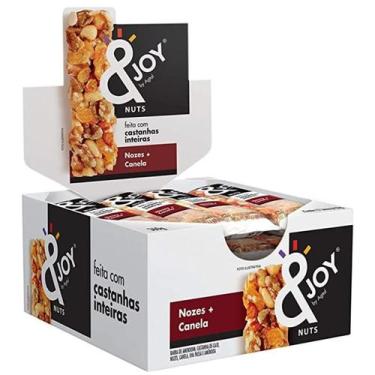 Imagem de Barra Nozes e Canela display 12uni de 30g - &Joy