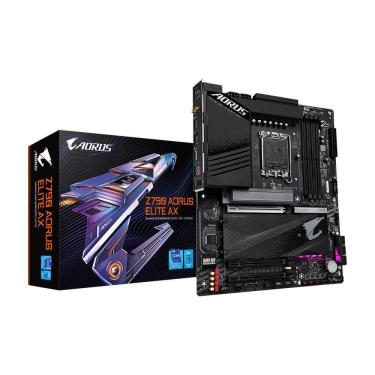 Imagem de Placa Mãe I5/i7 Gigabyte Z790 Aorus Elite Ax Ddr5 13 Geração Preto