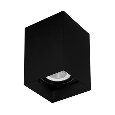 Imagem de Spot De Sobrepor Taschibra Look Par20 Quadrado Direcionável Preto