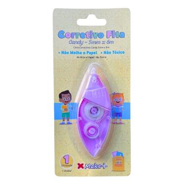 Imagem de Corretivo Em Fita Candy 5mm X 6m Make+ Lilás