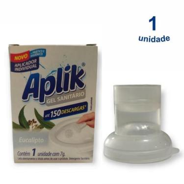 Imagem de 1 Gel Sanitário Adesivo Vaso Lavanda Marine Limão Floral Pinho Eucalip