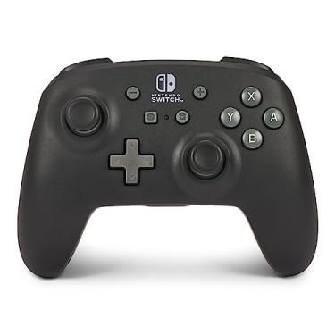Imagem de PowerA Wireless Controller for Nintendo Switch - OLED Model, Nintendo Switch and Nintendo Switch Lite - Midnight, Gamepad, Game Controller, Bluetooth Controller