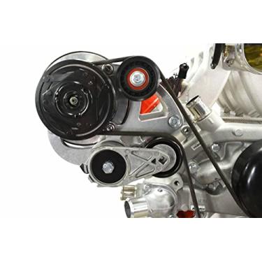 Imagem de ICT Billet Kit de suporte de compressor de ar condicionado LS Truck R4 A/C SUV LSX AC (LS3 Camaro) LS1 LS3 LS2 LQ4 LQ9 LS6 L92 L99 L33 LR4 Projetado e fabricado nos EUA 551585X-3