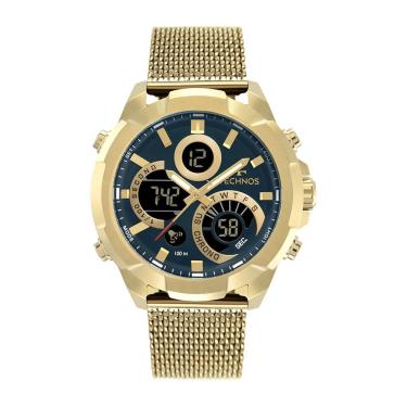 Imagem de Relógio Technos Masculino Digitech Dourado - W23721aae-1a W23721aae-1a
